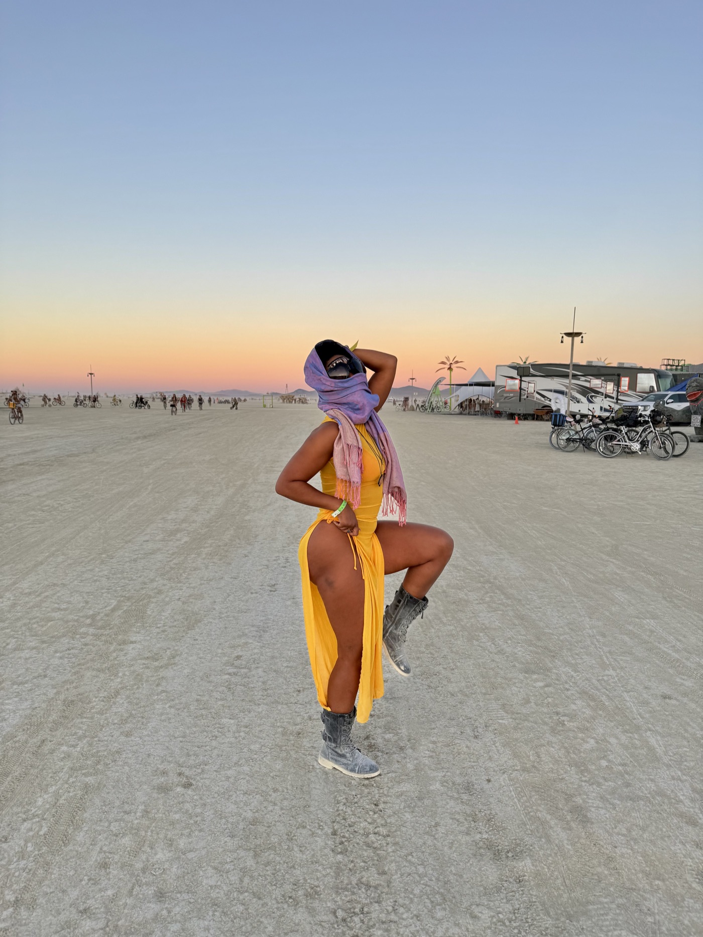 MissCrazySexiCool at Burning Man