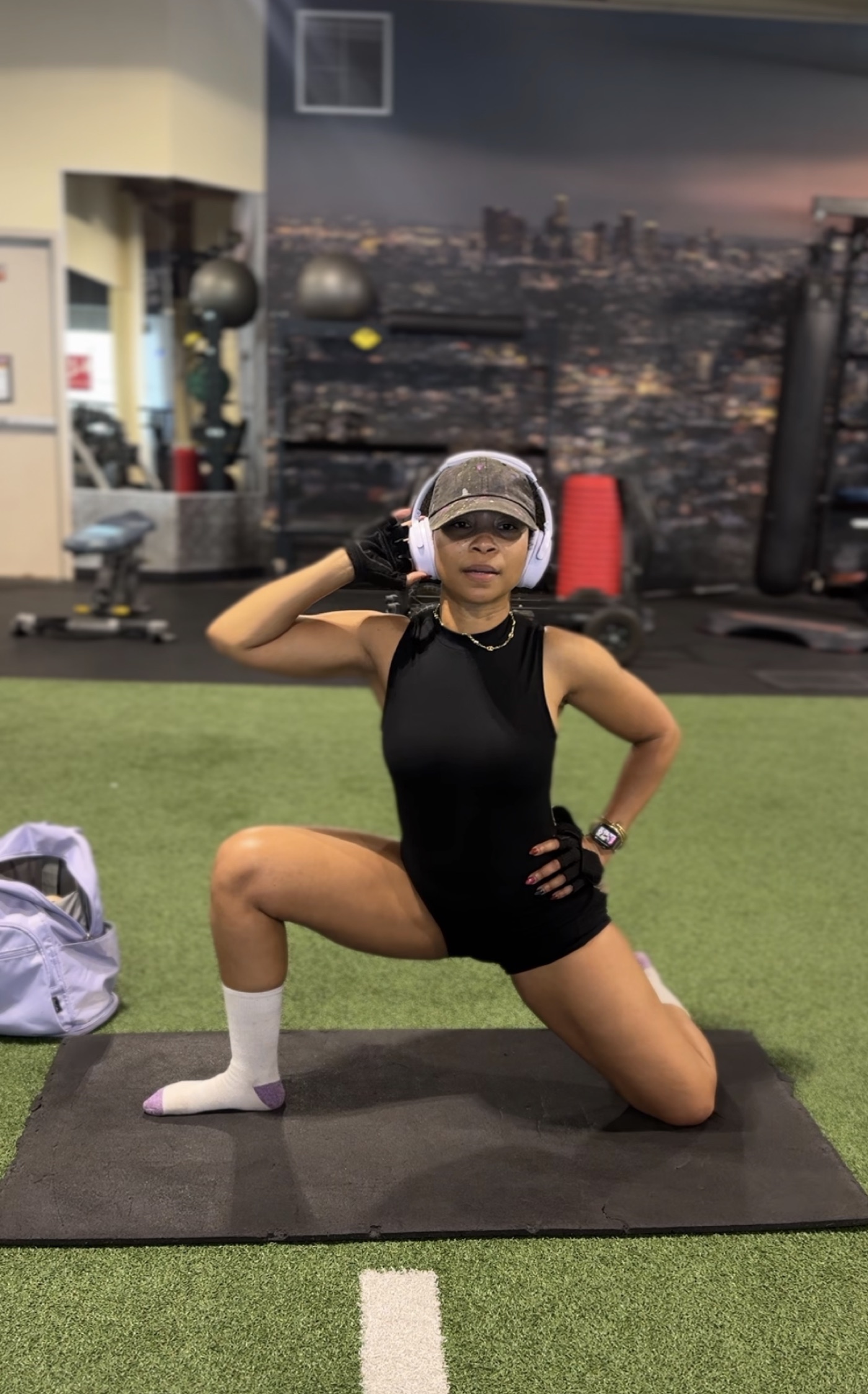 MissCrazySexiCool at the gym