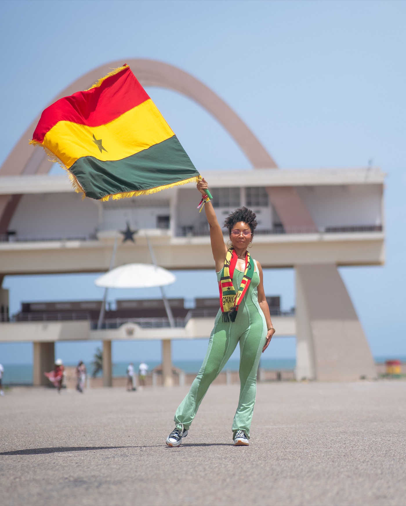 MissCrazySexiCool celebrating Ghanaian heritage